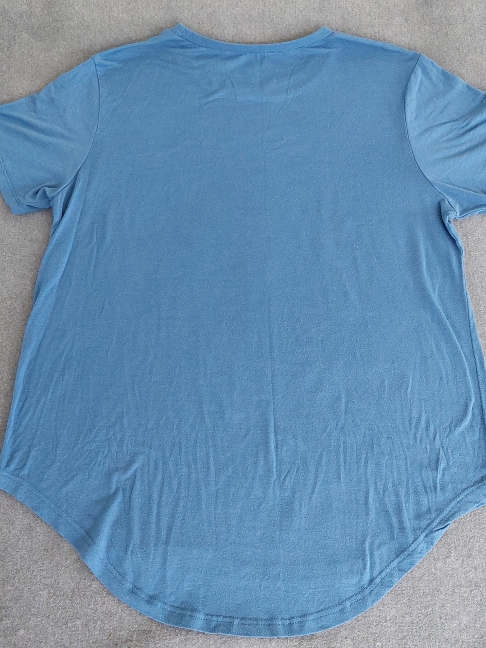 Women's NASA Space Shuttle Graphic T-Shirt XL Blue Retro Rainbow Mad Engine - Picture 5 of 5